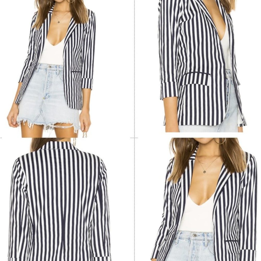 Natalie Striped Blazer